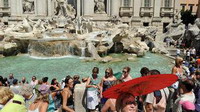 27. пяти городам в италии из-за жары присвоен наивысший уровень опасности